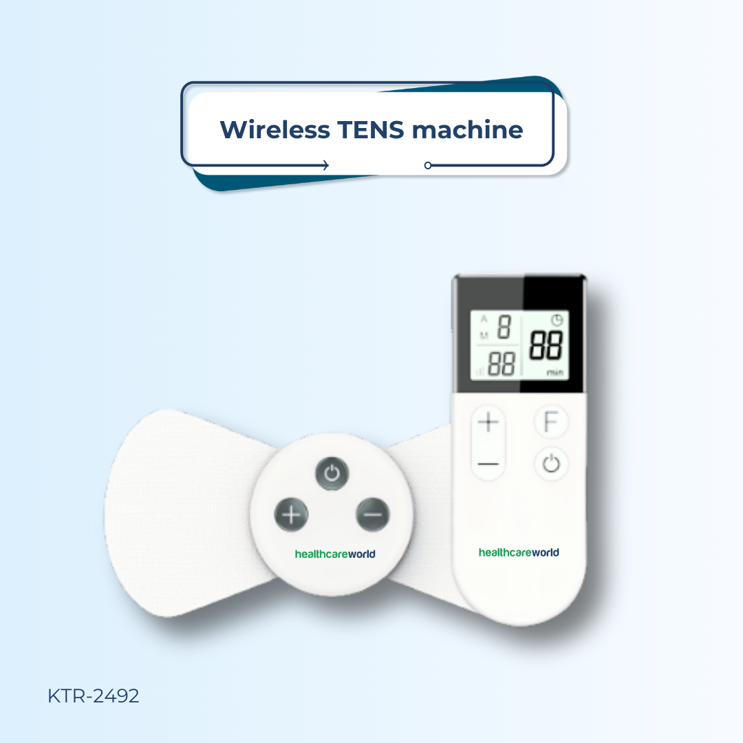 Remote Controlled Wireless Digital TENS Machine 
