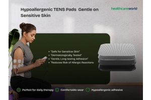 Common skin reactions from TENS pads – redness, rashes, irritation and how hypoallergenic pads help sensitive skin