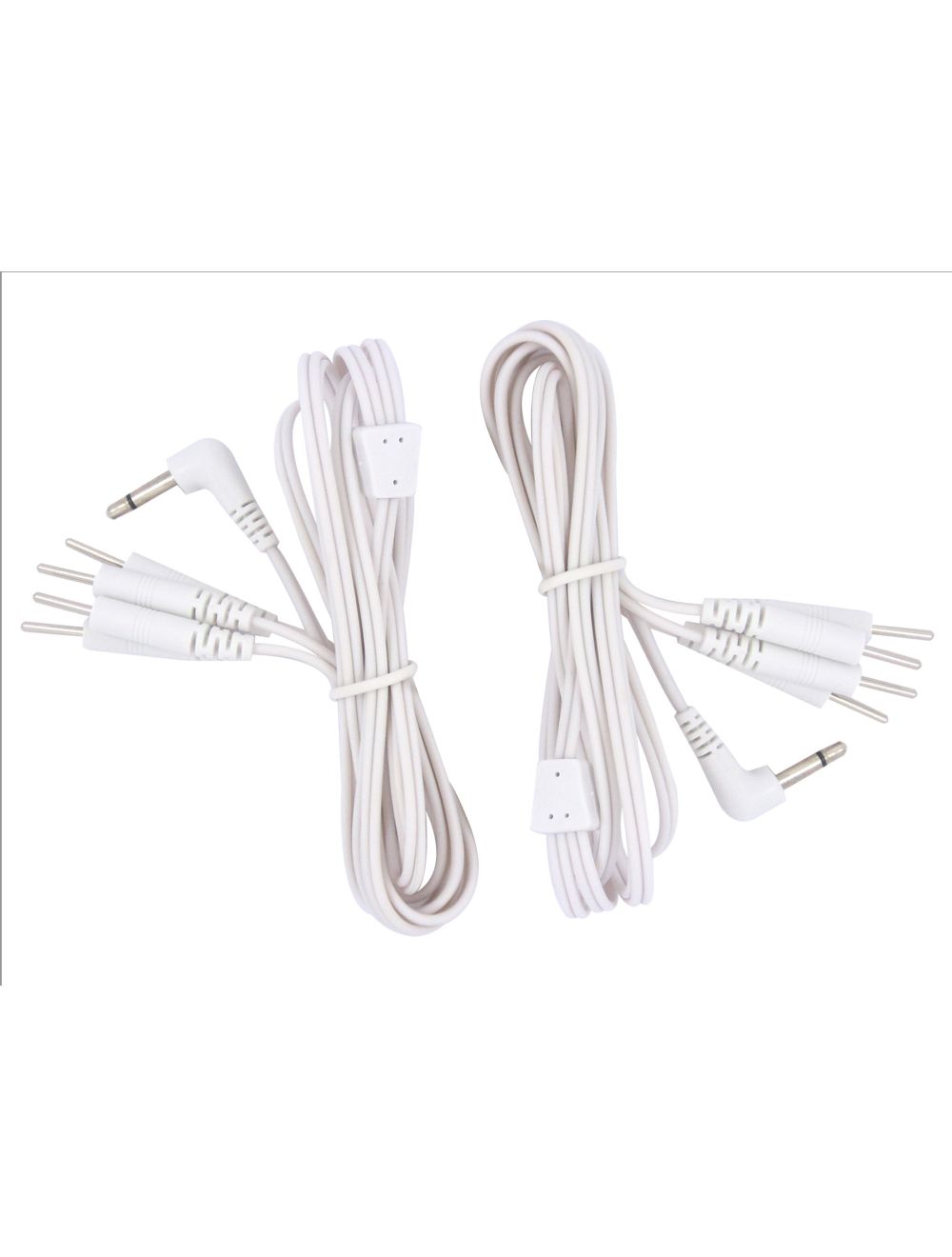 Pair of Tens Electrode lead with 4 Pin Connectors Healthcare World