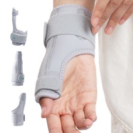 Thumb Support Brace – Adjustable Compression Splint for Thumb Joint Pain, Arthritis, Tendonitis, Sprains & Carpal Tunnel