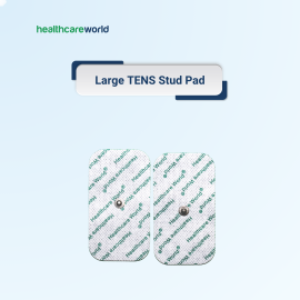 Tens Electrode Pads (4pcs) 5x10cm, 3.5mm stud connection, Self-adhesive electrodes compatible with Beurer, sanitas TENS machines