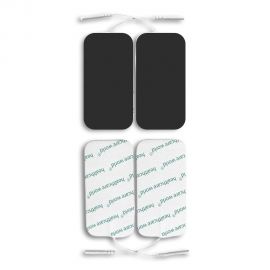 10x5cm TENS Electrode Pads – Pack of 4 Reusable, Self-Adhesive Electrodes Compatible with Compatible with Neurotrac, Auvon, Tenscare Devices | Healthcare World