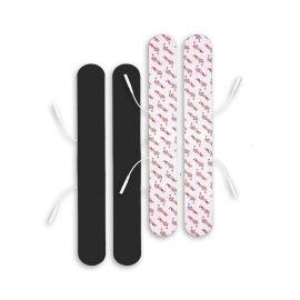 4×33cm Extra-Long TENS Electrode Pads (Pack of 4) – Reusable Gel Pads for Back Pain, Sciatica & Arthritis – Compatible with Most TENS Machines