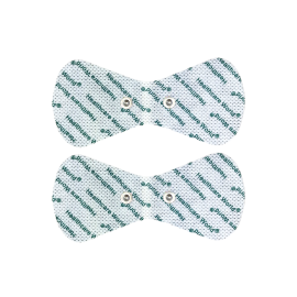 TENS Electrode Pad With Stud Connection- Butterfly Shaped (Pack Of 2)