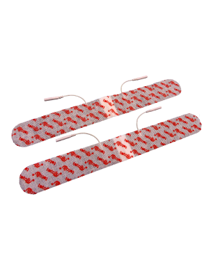 Totally Tens® Extra Long Tens Electrode Pads For Targeting Lower Back/Shoulder Pain 4cm x 33cm (one pair)