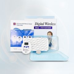 Digital Portable TENS & EMS Machine – Wireless Pain Relief Device for Muscle & Nerve Stimulation, Includes 3 Self-Adhesive Electrode Pads, 15 Modes, 16 Intensity Levels, Home Therapy, Back, Shoulder & Joint