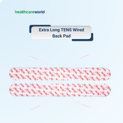  Extra Long Tens Electrode Pads For Targeting Lower Back/Shoulder Pain 4cm x 33cm (one pair) by Totally Tens®