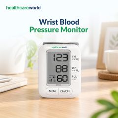 Wrist Blood Pressure Monitor – Digital BP Machine with Auto Inflation, Adjustable Cuff, Portable & Easy-to-Use for Accurate Home Blood Pressure Readings