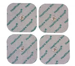 Stud Tens Electrode Pads for Beurer, Sanitas Tens Machines - Set of Four by Healthcare World® 
