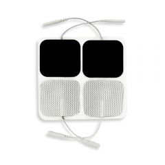 5×5 cm TENS Electrode Pads – Pack of 4 Reusable Self-Adhesive Electrodes Compatible with Medfit, TensCare, Bodyclock & More