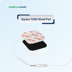 4 Tens Electrode Pads Square 5cm x 5cm Reusable TENS Electrodes For Tens Machines by Totally TENS