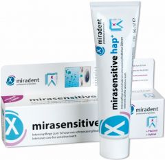 Sensitive Toothpaste Miradent Mirasensitive hap+ 50ml Tube