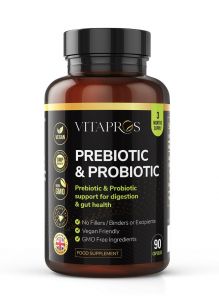VITAPROS PREBIOTIC & PROBIOTIC - MADE IN UK