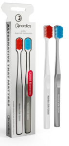 Adult Ultra Soft Toothbrushes With 12,000 Filaments - Dual Pack