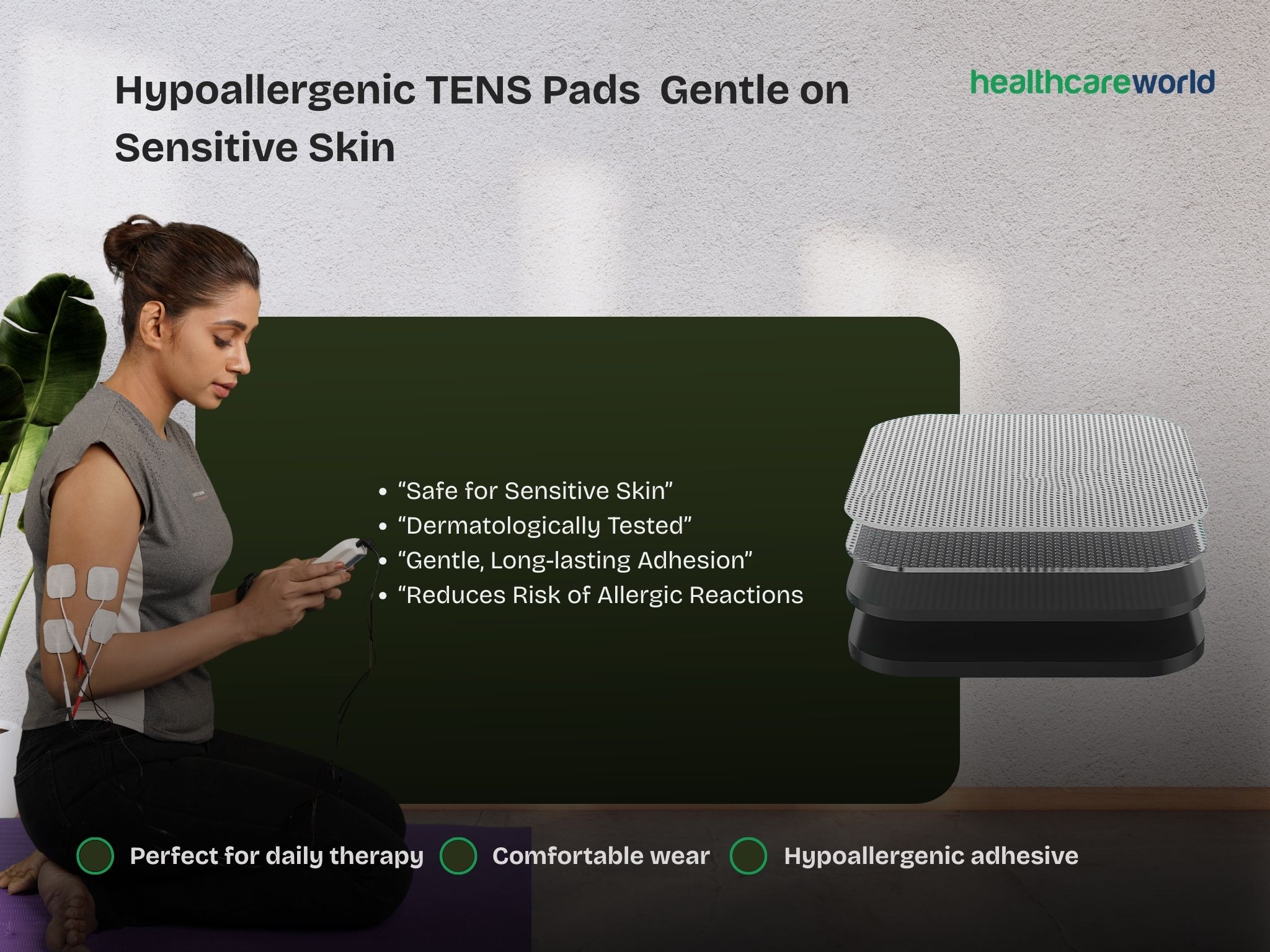 Common skin reactions from TENS pads – redness, rashes, irritation and how hypoallergenic pads help sensitive skin