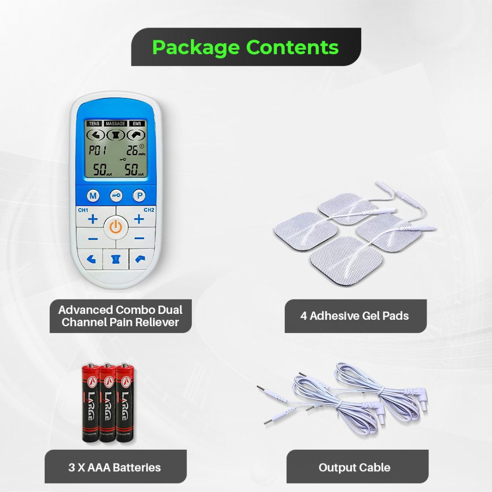 TENS/EMS/Massage Machine contents